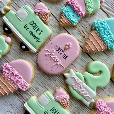Simple Decorated Cookies 