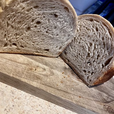 Plain Sourdough Sandwich Bread