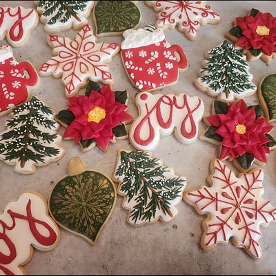 🌲❄️Designer Christmas Cookie Box ❄️🌲