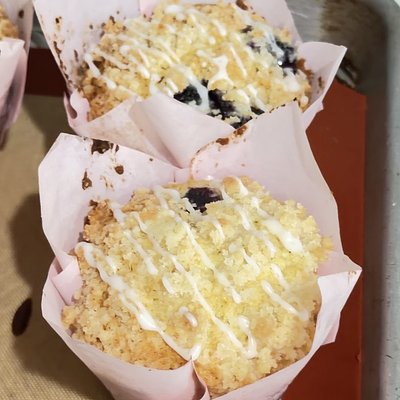 Lemon Blueberry Muffins — 4 Pack