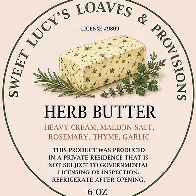 Garlic Herb Butter 6oz