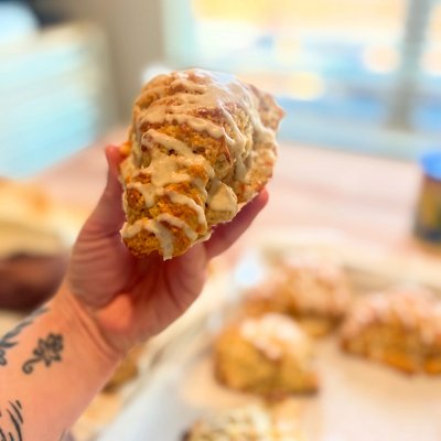 Carrot Cake Scone - 4 Ct