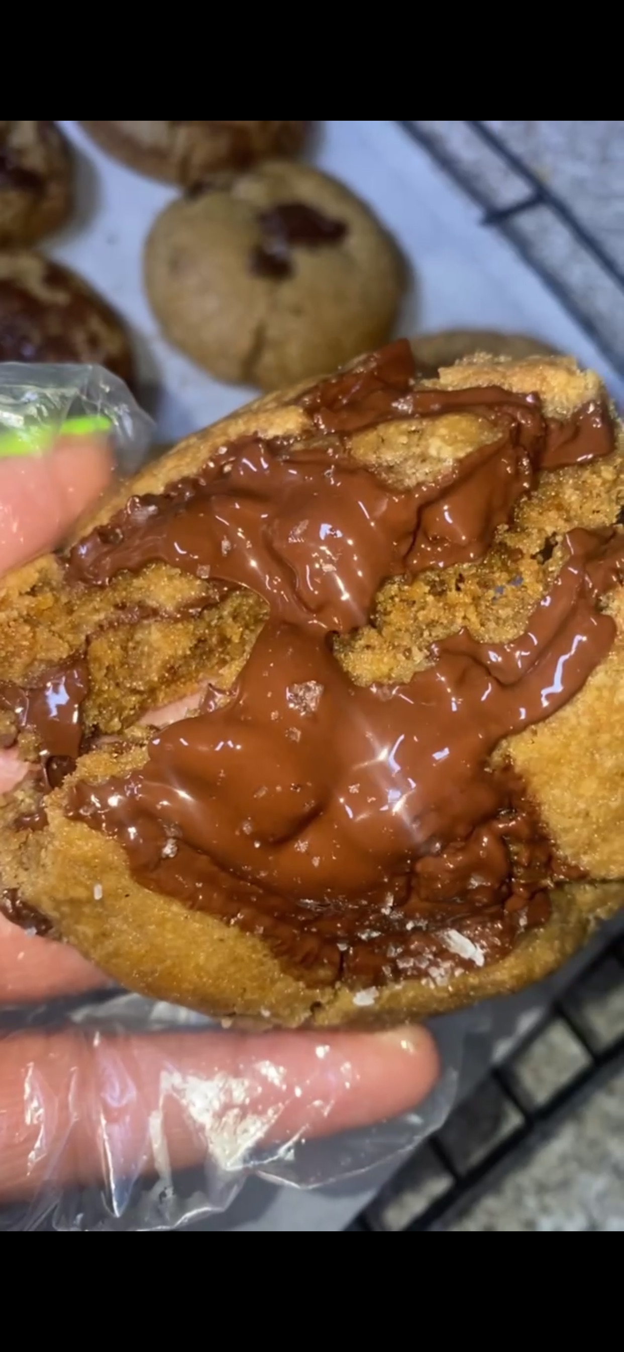 Sea Salt Dark Chocolate Chip Cookies 