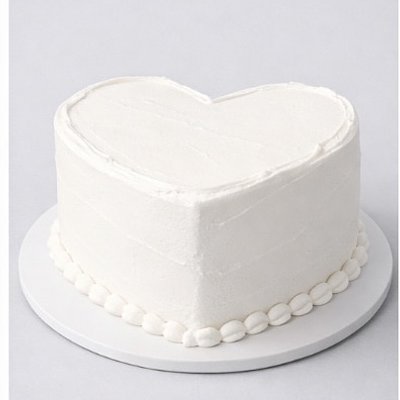  6 Inch Custom Heart Cakes 