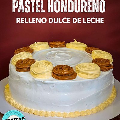 Queque Hondureño Tradicional Relleno Dulce De Leche