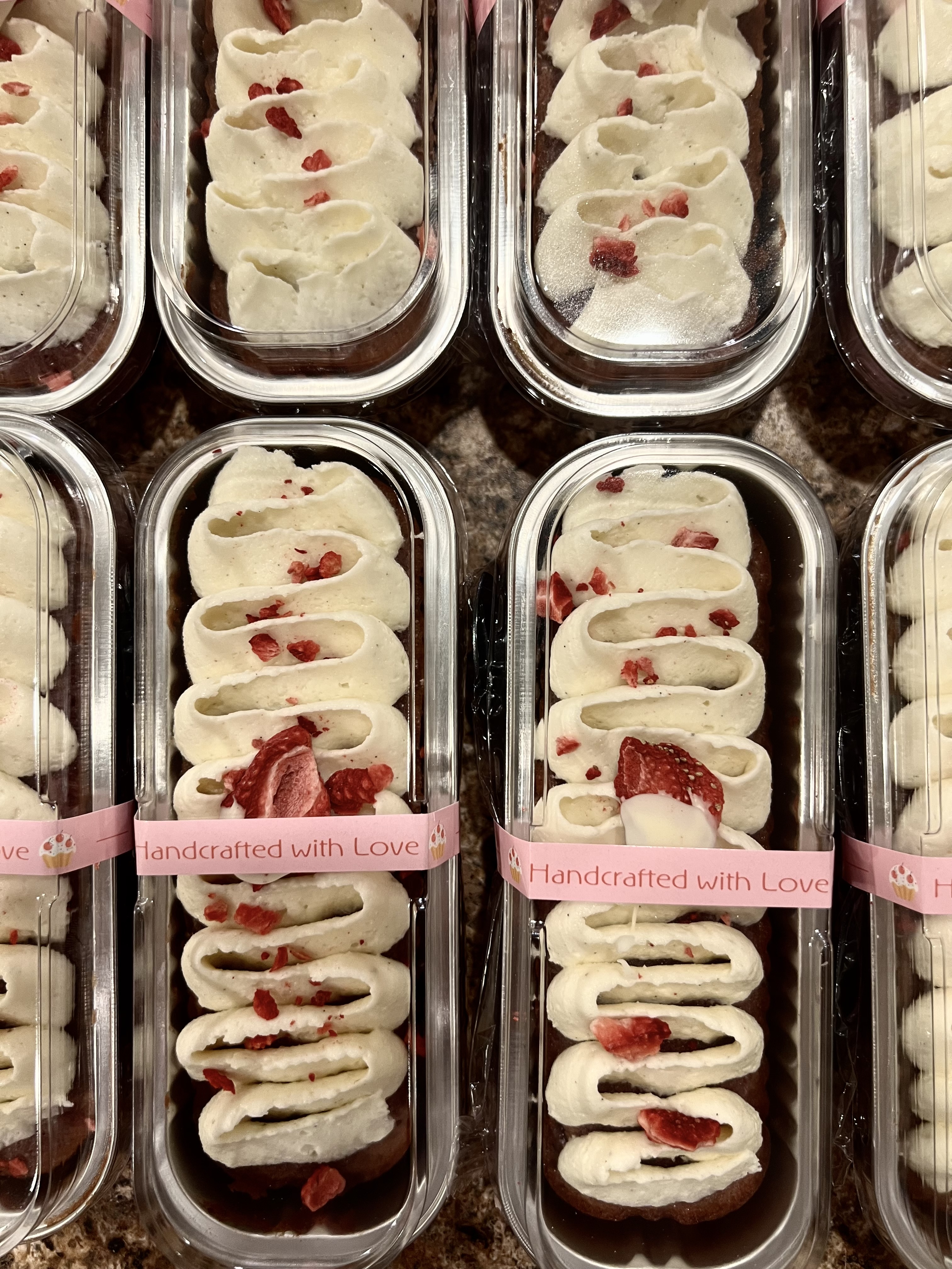 Strawberry White Chocolate Loaf Cake