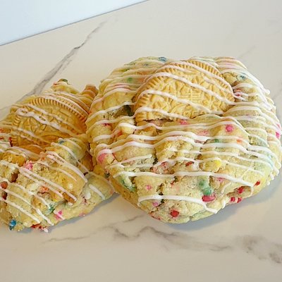 1 Dozen Birthday Cake Cookies