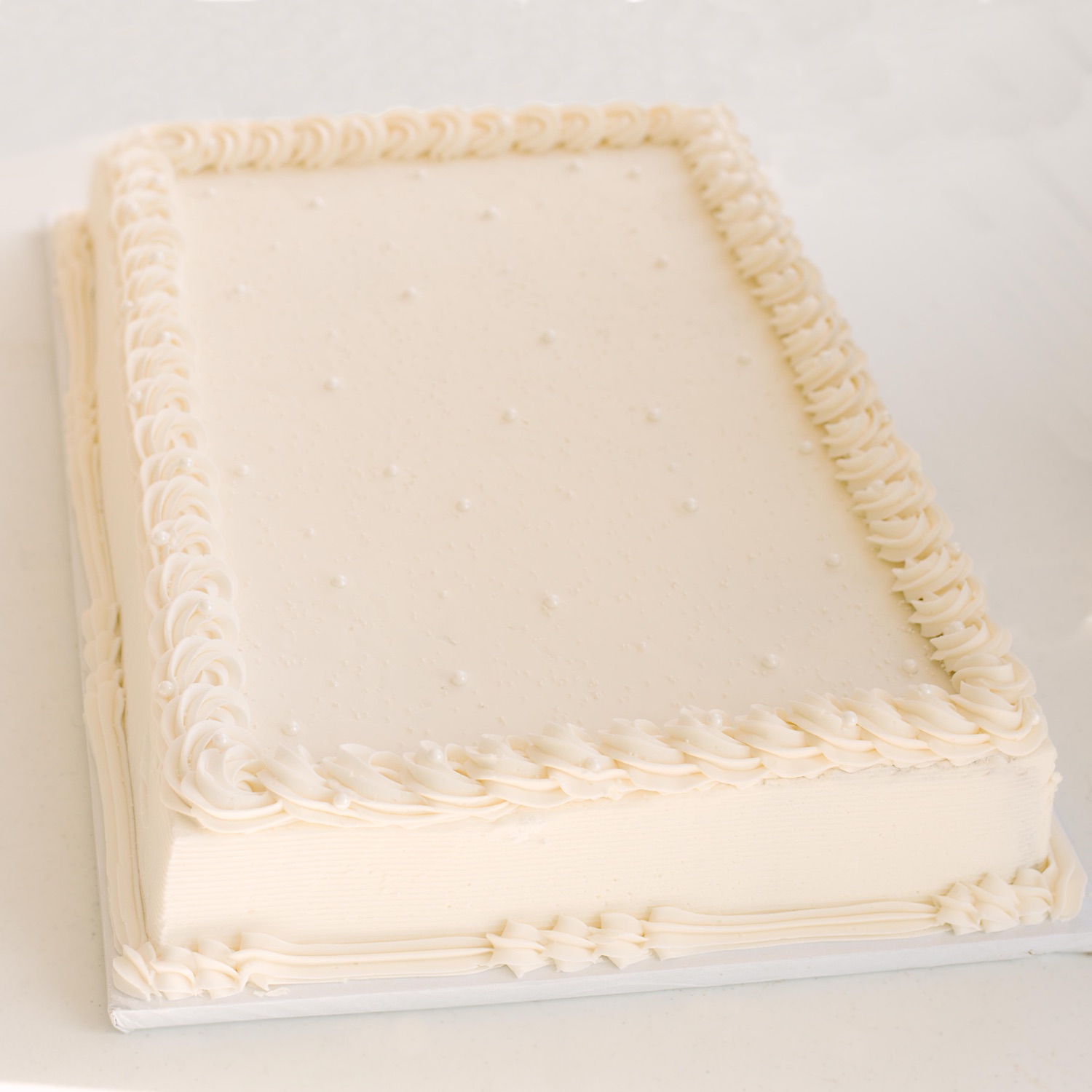 Full Sheet Cake Plain