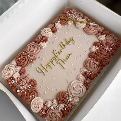 Quarter Sheet Cake