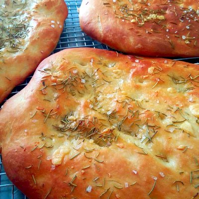 Garlic Rosemary Focaccia 
