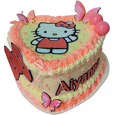 8” Heart Cake ( Serves 16/20 