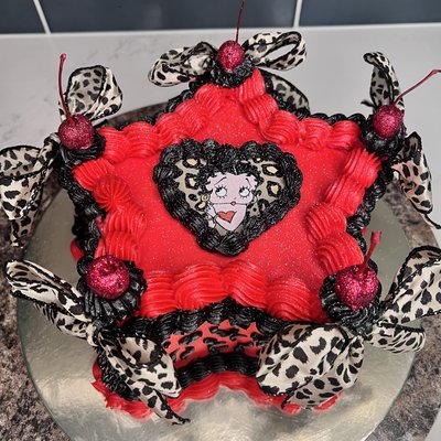 6 Inch Star Cake 