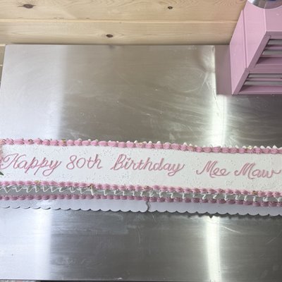 Double Wedge Cake 36 In Feeds (60)