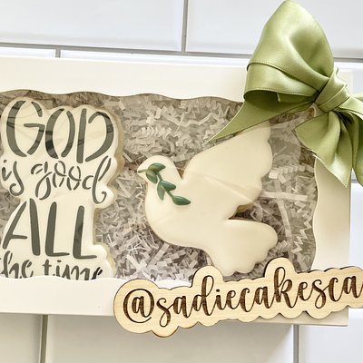 “God Is Good All The Time” Sugar Cookie (Set Of 2)