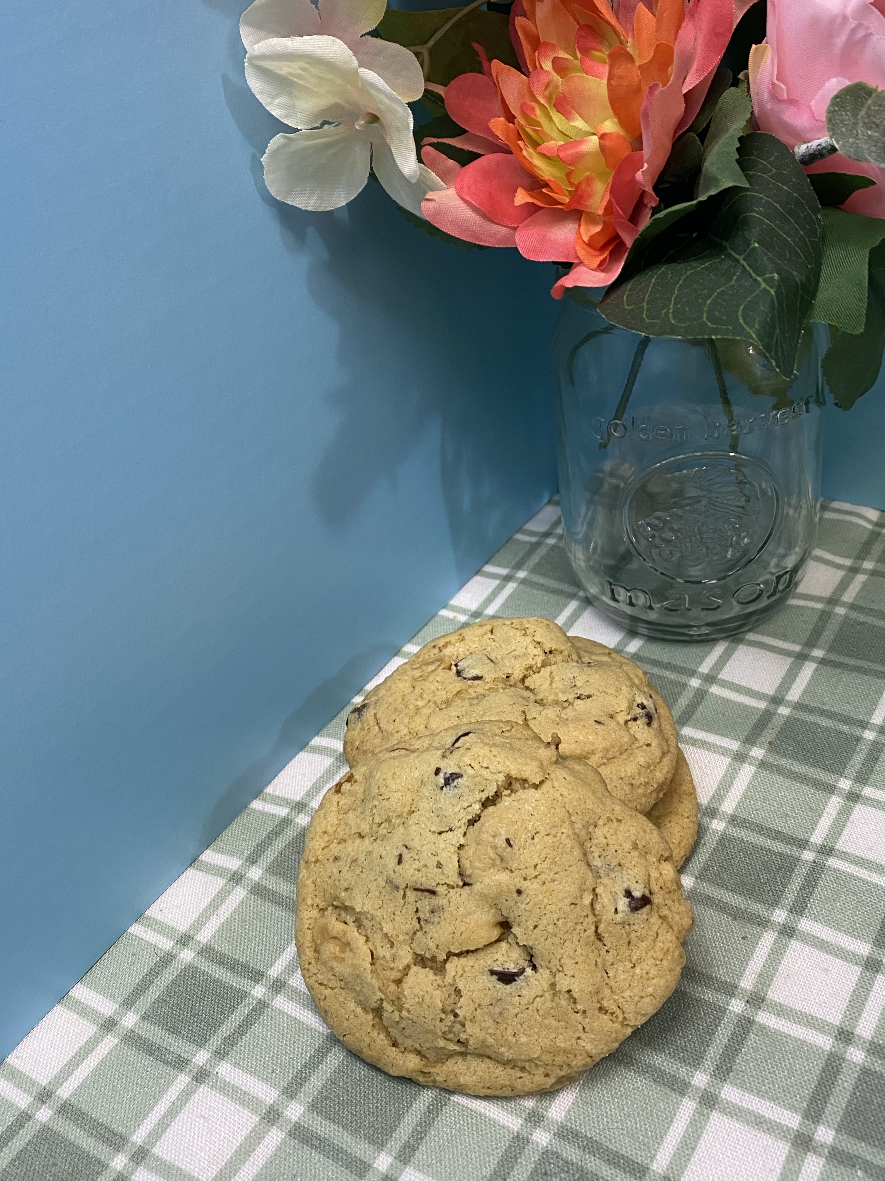 Salted Peanut Chocolate Chip Cookies