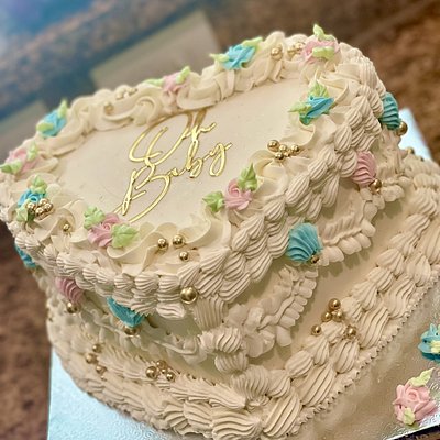 8 Inch Heart Cakes
