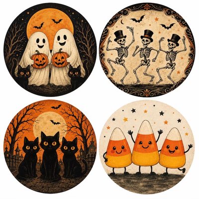 Halloween Sugar Cookies 