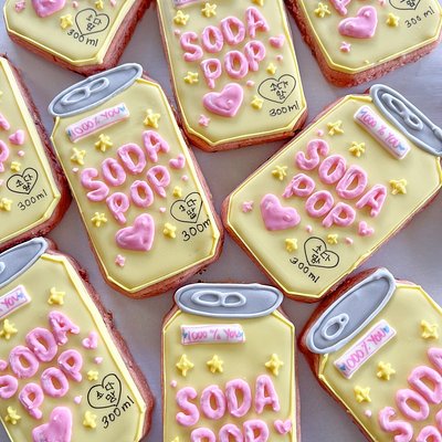 K-Pop Soda Cookies