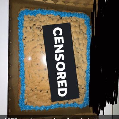 Cookie Sheet Cake 1/2 Sheet 1 Inch 