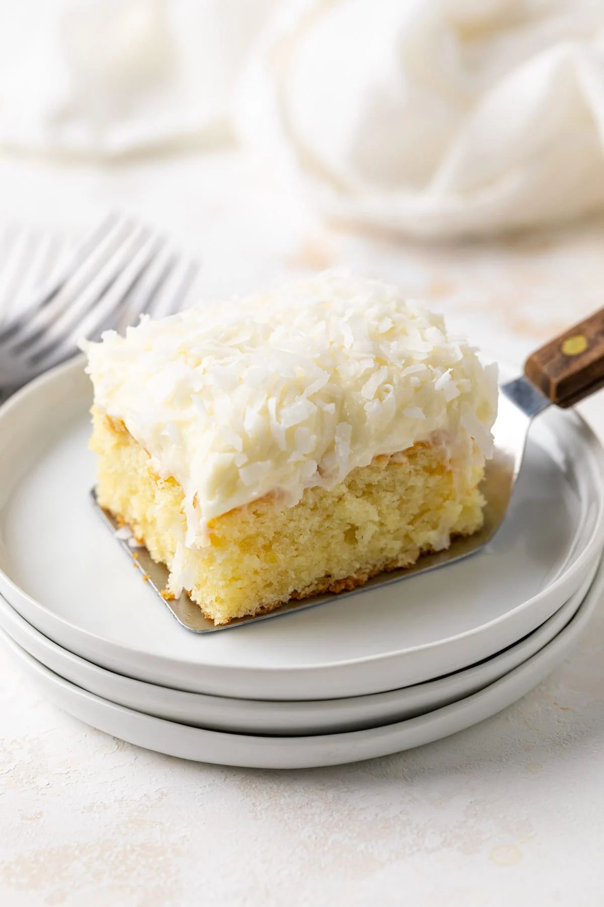 Mom's Moist Coconut Cake