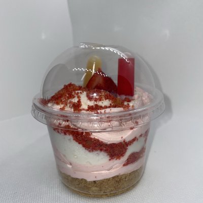 Strawberry Crunch Cheesecake Cup