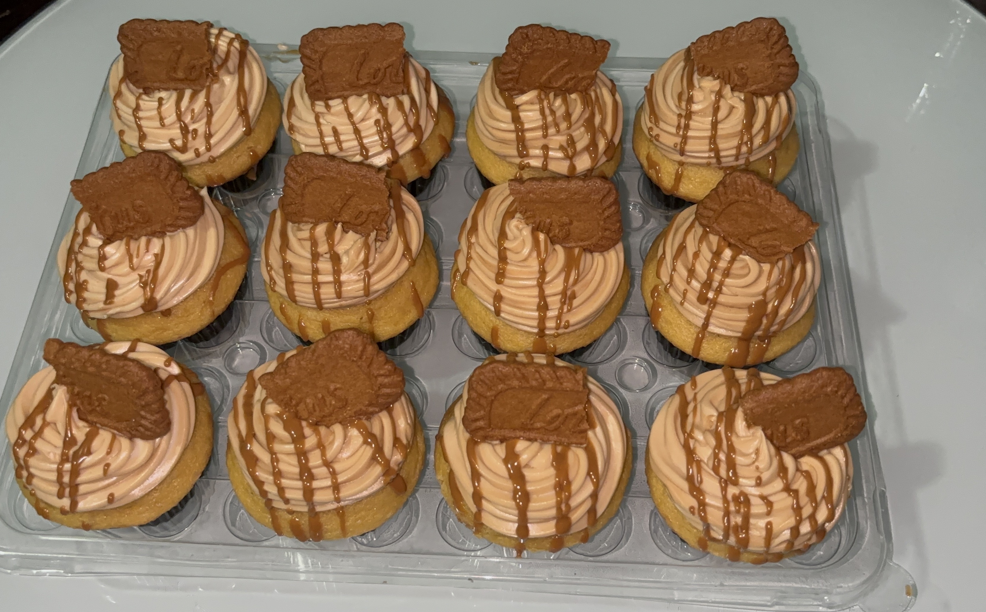 Cookie Butter Cupcakes