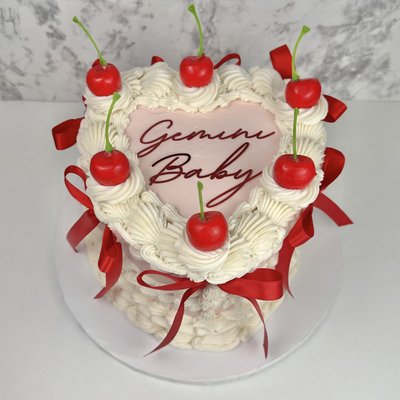 Custom Heart Cakes