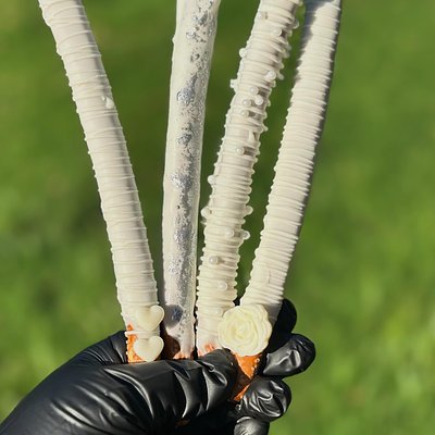 Dipped Pretzel Rods