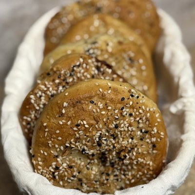 Sourdough Everything Bagel