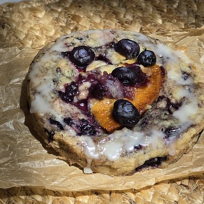Lemon Blueberry Cobbler Cookie  