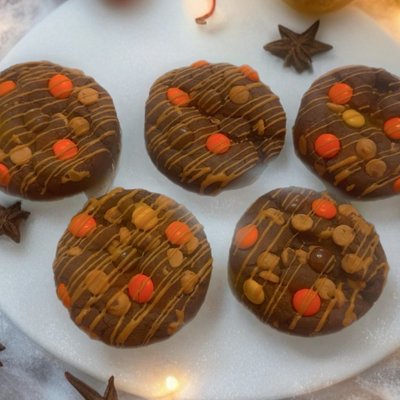 Chocolate Reese Peanut Butter Cookie
