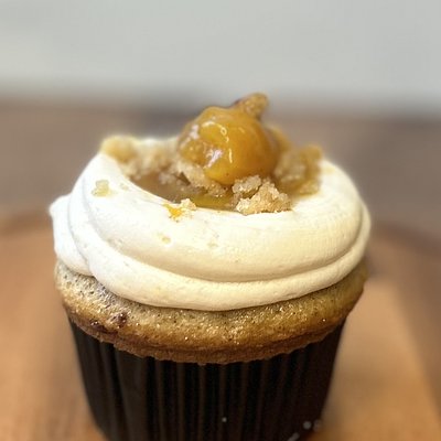 Peach Cobbler Cupcakes, 1/2 Dozen