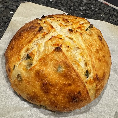 Jalapeno And Cheddar Cheese Sourdough 