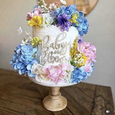 8” Tall Custom Cake (Serves 48) 
