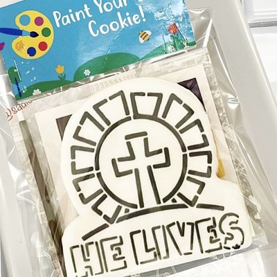 PYO Single Sugar Cookie - He Lives