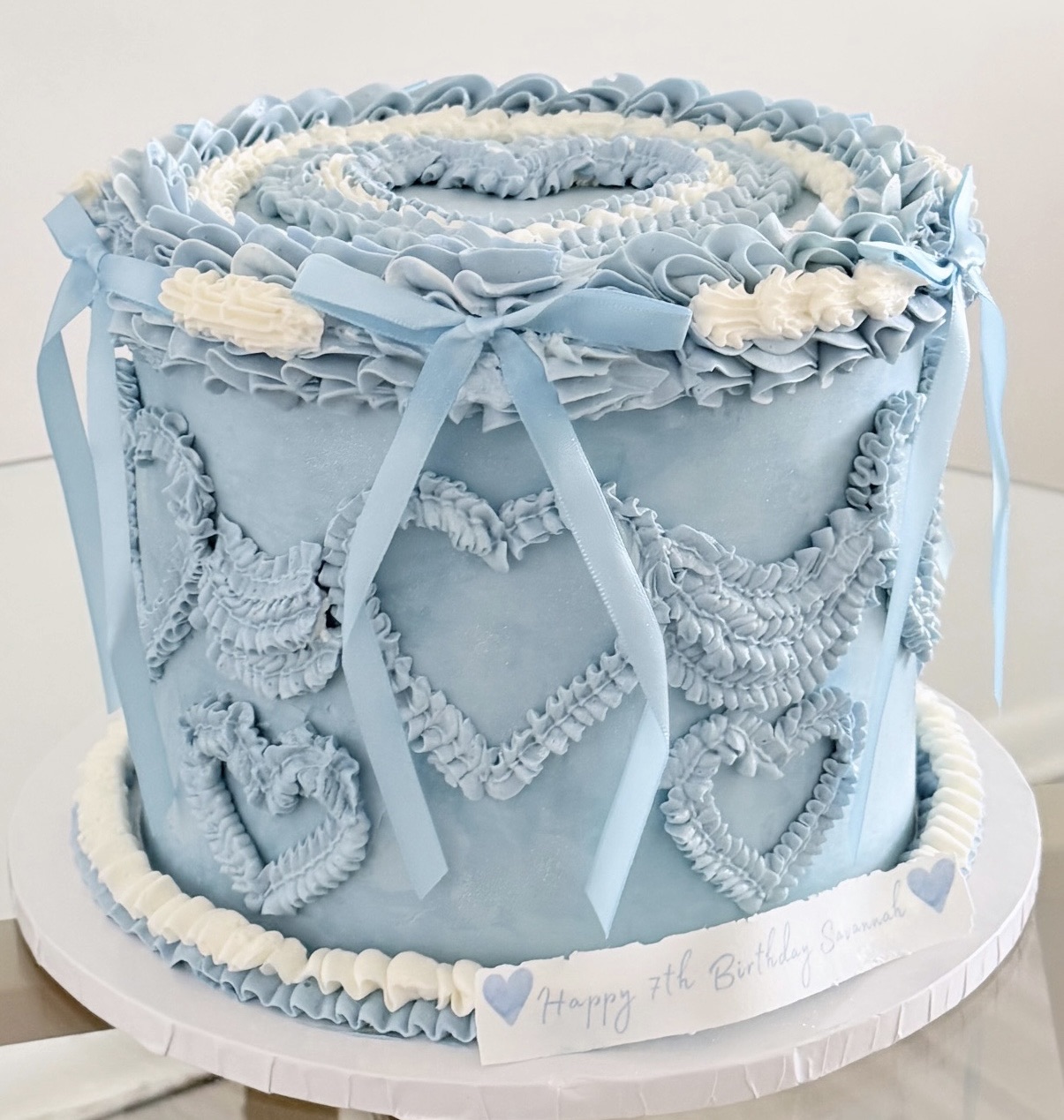 8” Cake (serves 20-25)