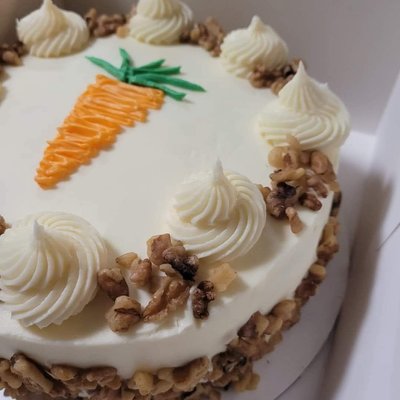 Signature Loaded Carrot Cake