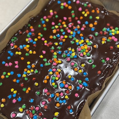 Sourdough Cosmic Brownies 