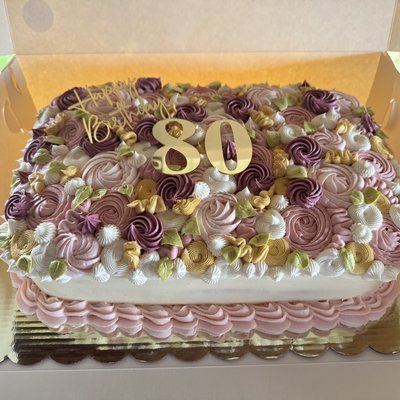 3 Layer Carrot Sheet Cake W/Full Cream Cheese