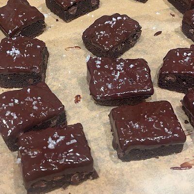 Salted Ganache Brownies