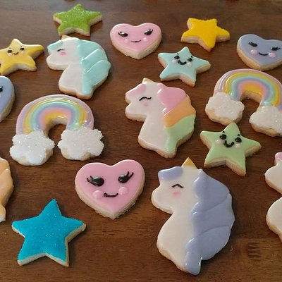 Unicorns & Rainbows Sugar Cookies