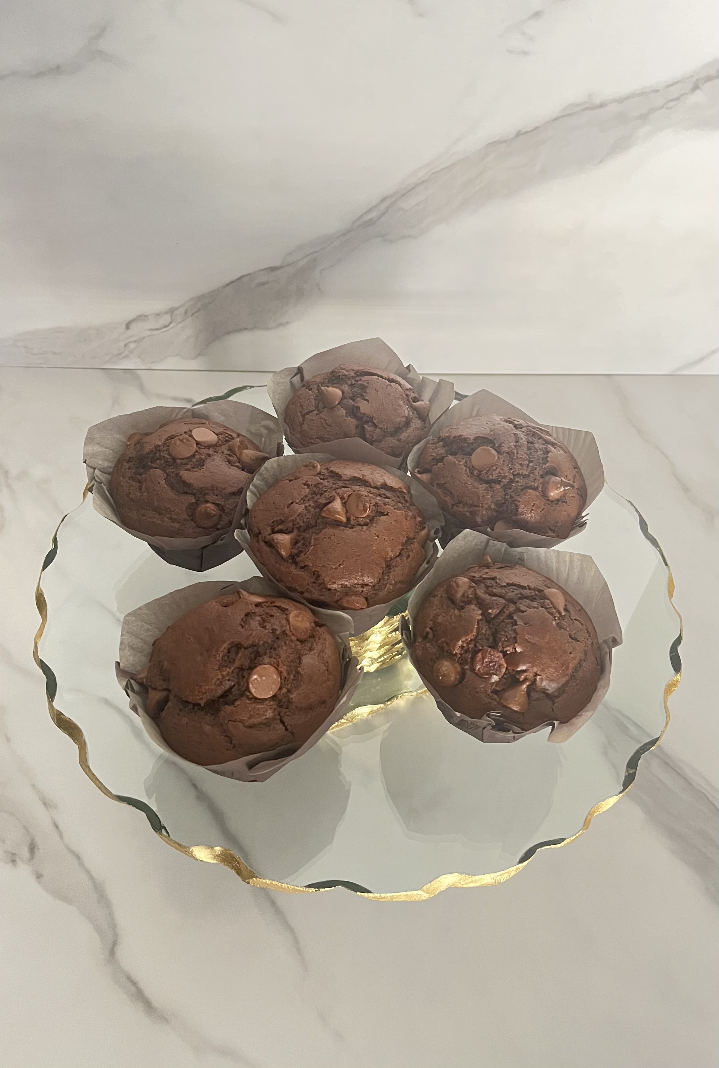 6 CT-Double Chocolate Chip Muffins🤎
