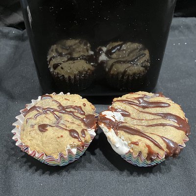 Chocolate Chip Marshmallow Cookie Muffins