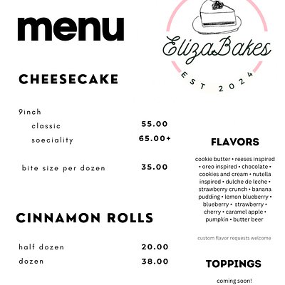 Custom 9in Cheesecake 