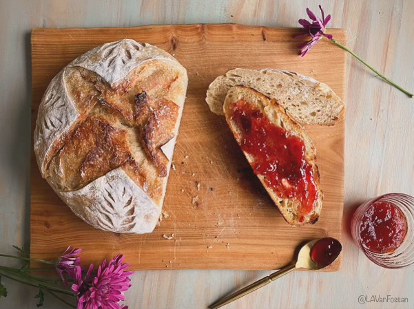 Classic Plain Sourdough Loaf (Boule)
