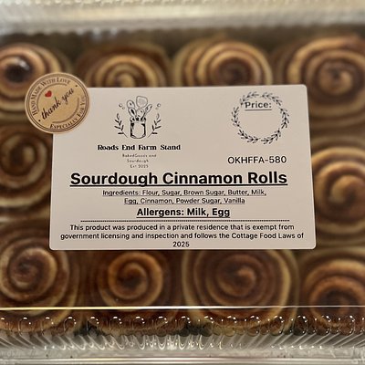 Sourdough Cinnamon Rolls