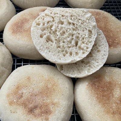 Sourdough English Muffins - 4  Pack