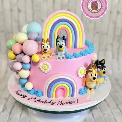 Bluey Cake 