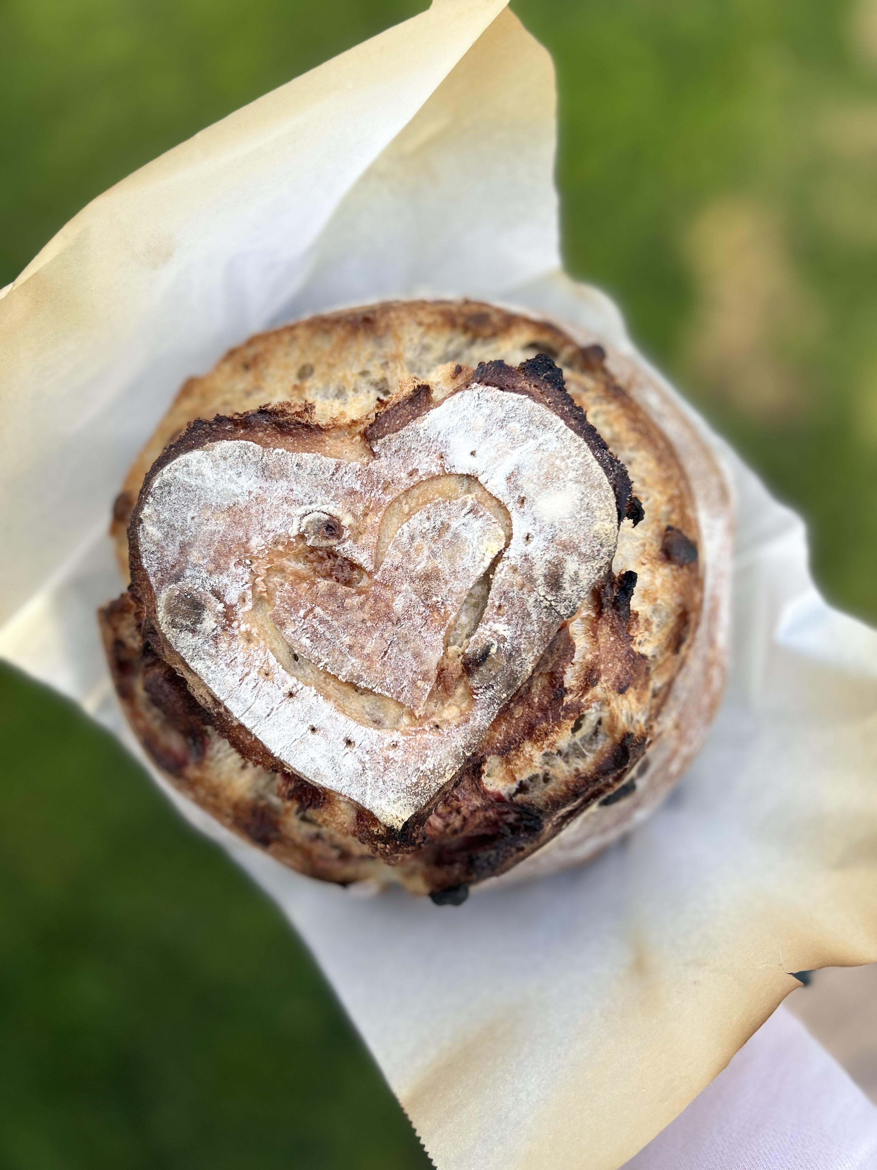 Strawberry, White Chocolate, Balsamic Sourdough 