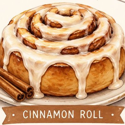 Classic Cinnamon Roll 